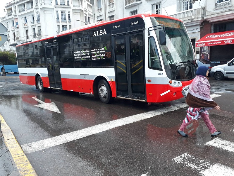 Fas Şehir İçi ve Şehirler Arası Ulaşım-Fas'taki Otobüs